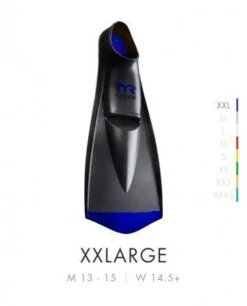 Long Swim Fins - TYR Flexfins 2.0 -Pool Wear 8 xxl flexfins 2.0 1