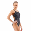 TYR Carbon Hex Cutoutfit Swimsuit -Pool Wear CCHX7A 001 alt04
