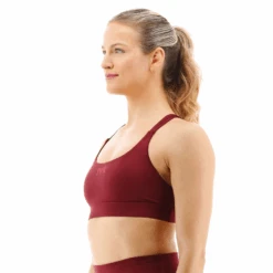 TYR GYM - Womens Windsor Wine Duel Strap Sports Bra -Pool Wear FGDSSO3A 934 alt03