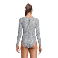 Funkita Ladies Ice Current Long Shot One Piece -Pool Wear FKS060L ICE CURRENT 3