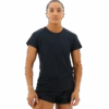 TYR Airtec™ Women's Short Sleeve Tee - Black -Pool Wear FPTSO3A 001 main01