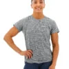 TYR Airtec™ Women's Short Sleeve Tee - Heather Grey -Pool Wear FPTSO3A 252 main01