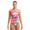 Funkita Ladies Single Strap One Piece Sun Setter -Pool Wear FS15L SUN SETTER 012