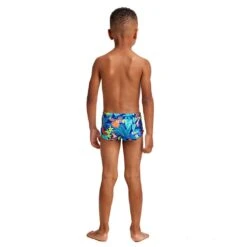 Funky Trunks Toddler Slothed Boys Printed Trunks -Pool Wear FT32T SLOTHED 02