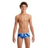 Funky Trunks Boys Sidewinder Trunks Blue Ascent -Pool Wear FTS010B BLUE ASCENT 01