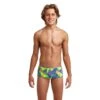 Funky Trunks Boys Sidewinder Trunks Cross Bars 1 Funky Trunks Boys Sidewinder Trunks Cross Bars -Pool Wear FTS010B CROSS BARS 01