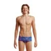 Funky Trunks Boys Eco Sidewinder Blow Wave -Pool Wear FTS015B BLOW WAVE 012