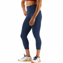 TYR GYM Women’s Total Eclipse High Rise 3/4 Leggings -Pool Wear FTTMRS3A 933 alt03