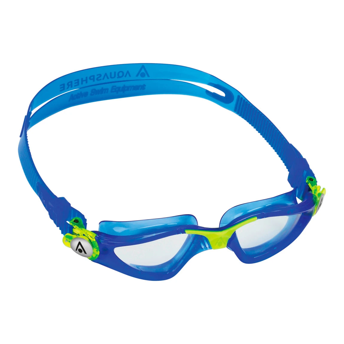 AQUASPHERE Aqua Sphere Kayenne Jr Swim Goggles Blue/Yellow 3 AQUASPHERE Aqua Sphere Kayenne Jr Swim Goggles Blue/Yellow