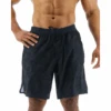 TYR Hydrosphere™ Men's Lined 7" Unbroken Shorts - Blackout Camo -Pool Wear MUSLBC3A 001 main01