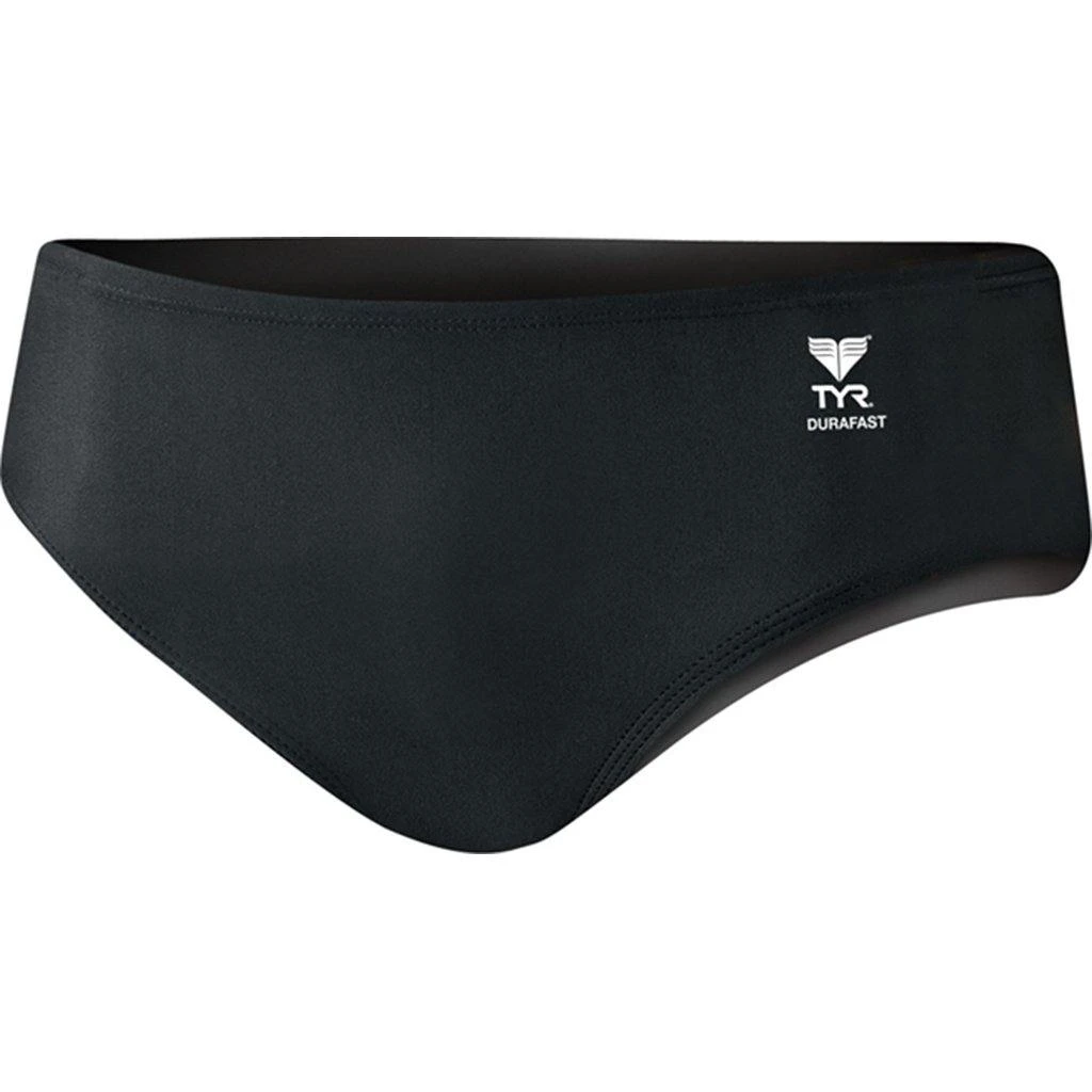 TYR Male Durafast Elite Solid Black Racer 3 TYR Male Durafast Elite Solid Black Racer