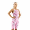 TYR Thresher Camo Pink Open Back Knee Race Suit -Pool Wear TPCFON6A 667 alt06