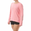 TYR Womens SunDefense Coral Long Sleeve Shirt -Pool Wear TSFLS7A 832 alt05