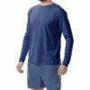 TYR Mens SunDefense Navy Long Sleeve Shirt -Pool Wear TSMLS7A 401 alt05