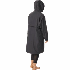 TYR Womens Black Alliance Podium Parka -Pool Wear WATPF2A 001 alt06u