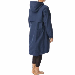 TYR Womens Navy Alliance Podium Parka -Pool Wear WATPF2A 401 alt06d