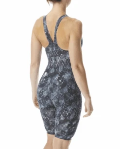 TYR Female Avictor Supernova Closed Back - Black-Grey -Pool Wear astc6 088 alt06