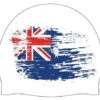 Fun Cap - AUS Flag White -Pool Wear aussie cap visuals 03