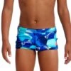 Funky Trunks Toddler Boys Printed Hex Pistols -Pool Wear ft36t hex pistols 11