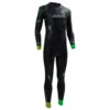 ZONE3 KIds Adventure Triathlon/Open Water Swimming Wetsuit -Pool Wear kids adventure triathlon kids wetsuit black green WS21KADV101 f.jpg 1