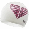 TYR Pink Chevron Silicone Adult Swim Cap 2 TYR Pink Chevron Silicone Adult Swim Cap -Pool Wear lcsba 670 alt01 1