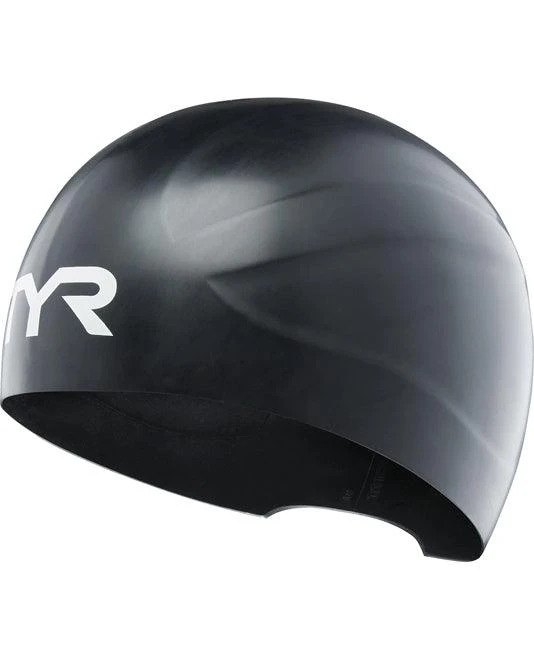 TYR Black Wall Breaker Silicone Race Cap 2.0 3 TYR Black Wall Breaker Silicone Race Cap 2.0