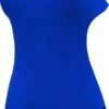 TYR Womens Solid Royal Cutoutfit Swimsuit