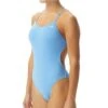 TYR Light Blue Solid Cutoutfit Swimsuit -Pool Wear tfsod7a 450 alt05 1